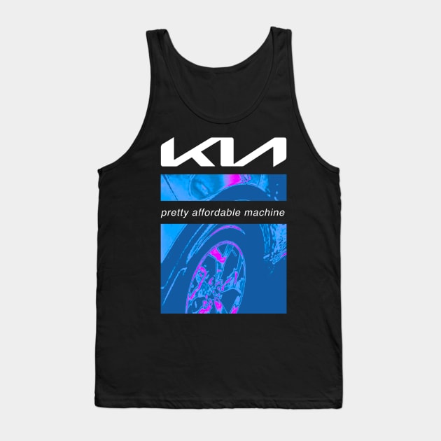 KIA Pretty Affordable Machine - Nine Inch Nails Parody Tank Top by Steve Chanks